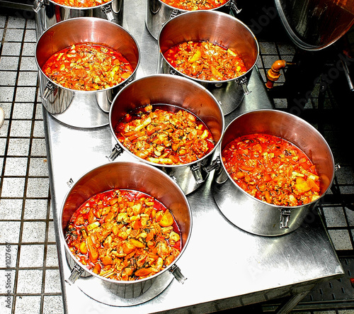 Photo: korean spicy chicken korean spicy chicken