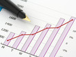 pen on chart