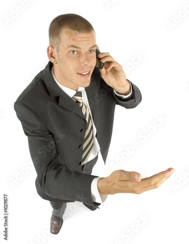 Photo: businessman arguing businessman arguing
