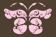 pink butterfly