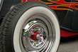 hot rod chrome and flames