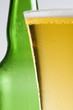 beer and bottle
