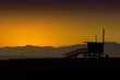 after sunset, dockweiler beach, los angeles