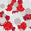 flowers and circles