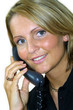 frau am telefon – call center
