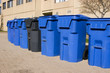garbage bins