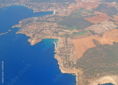vista aerea de mallorca