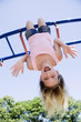playing in park