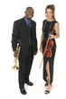Photo: two musicians 1 two musicians 1
