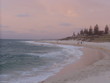 sunset on cottesloe beach wa