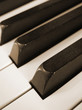 piano keys closeup piano keys closeup