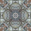 mandala de peinture écaillée 3