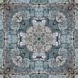 mandala de peinture écaillée 4