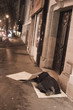 parisian night, poverty