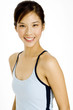 smiling fitness instructor