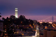 telegraph hill at night telegraph hill at night