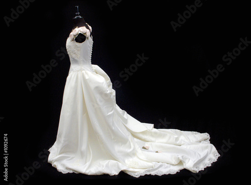 white wedding dress on black white wedding dress on black