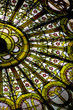 stained glass dome