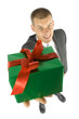 Foto: man with gift man with gift
