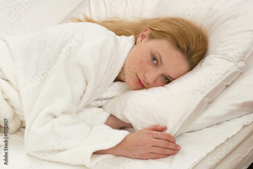 in bed in bed