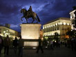 king charles at night