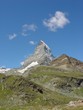 stony hills around the matterhorn