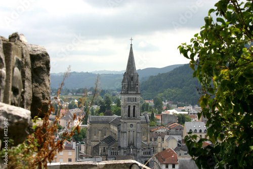 lourdes - ausblick vom chateau fort