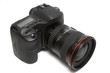 isolated camera with lens
