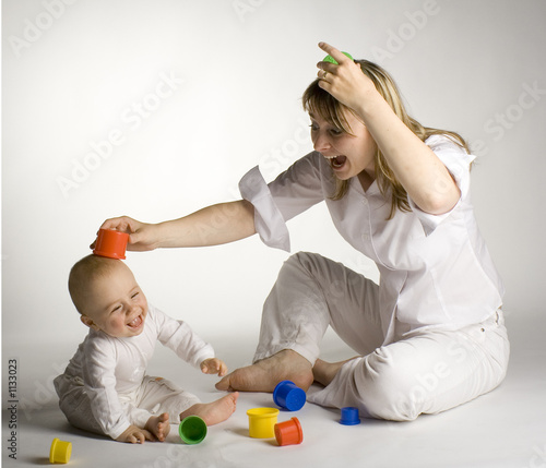 Photo: mother with child mother with child