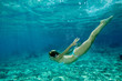bikini underwater