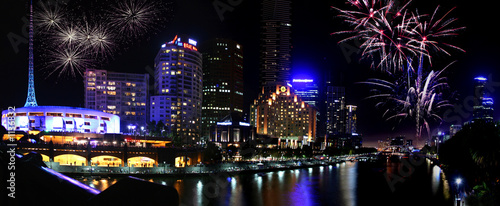 melbourne, australia - new year