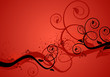 red background red background