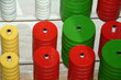 haltères plastique