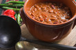 pot of mexican chili
