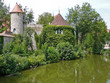 fortification on a medieval city wall