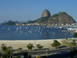 sugarloaf mountain with botafogo beach and bay sugarloaf mountain with botafogo beach and bay