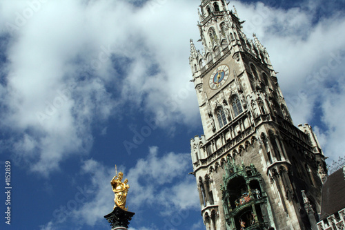 Foto: marienplatz, munich marienplatz, munich