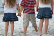 children holding hands