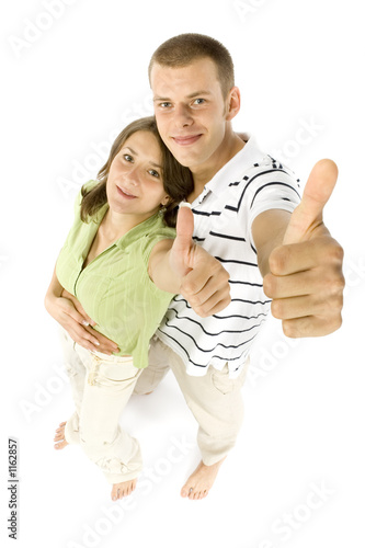 standing couple shows ok