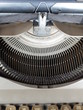 schreibmaschine detail schreibmaschine detail