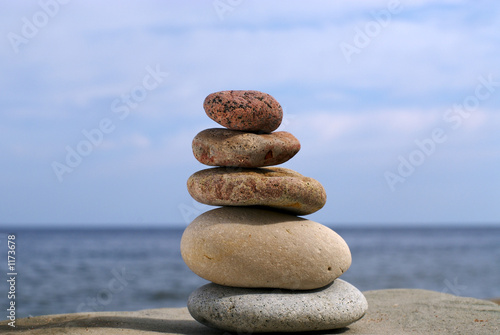 stone pyramid