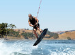 Photo: wakeboarding on the lake wakeboarding on the lake