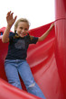 going down the slide