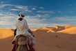 tourist in desert