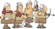 four soldiers