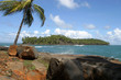 ile du diable vu depuis île saint joseph