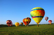 Balloon landing field