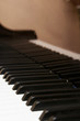 piano keys closeup piano keys closeup