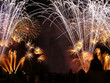 golden fireworks