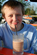 Photo: boy & milkshake 3 boy & milkshake 3